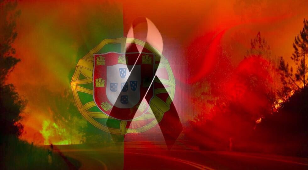 #Portugal vive horas moi tristes. A fraxilidade da vida humana volve golpear con forza! Aperta grande irmáns!