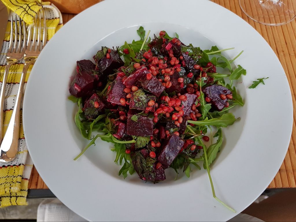 Yummy salad prepared by my wonderful step dad, happy father's day to all the wonderful dads in the world!!!