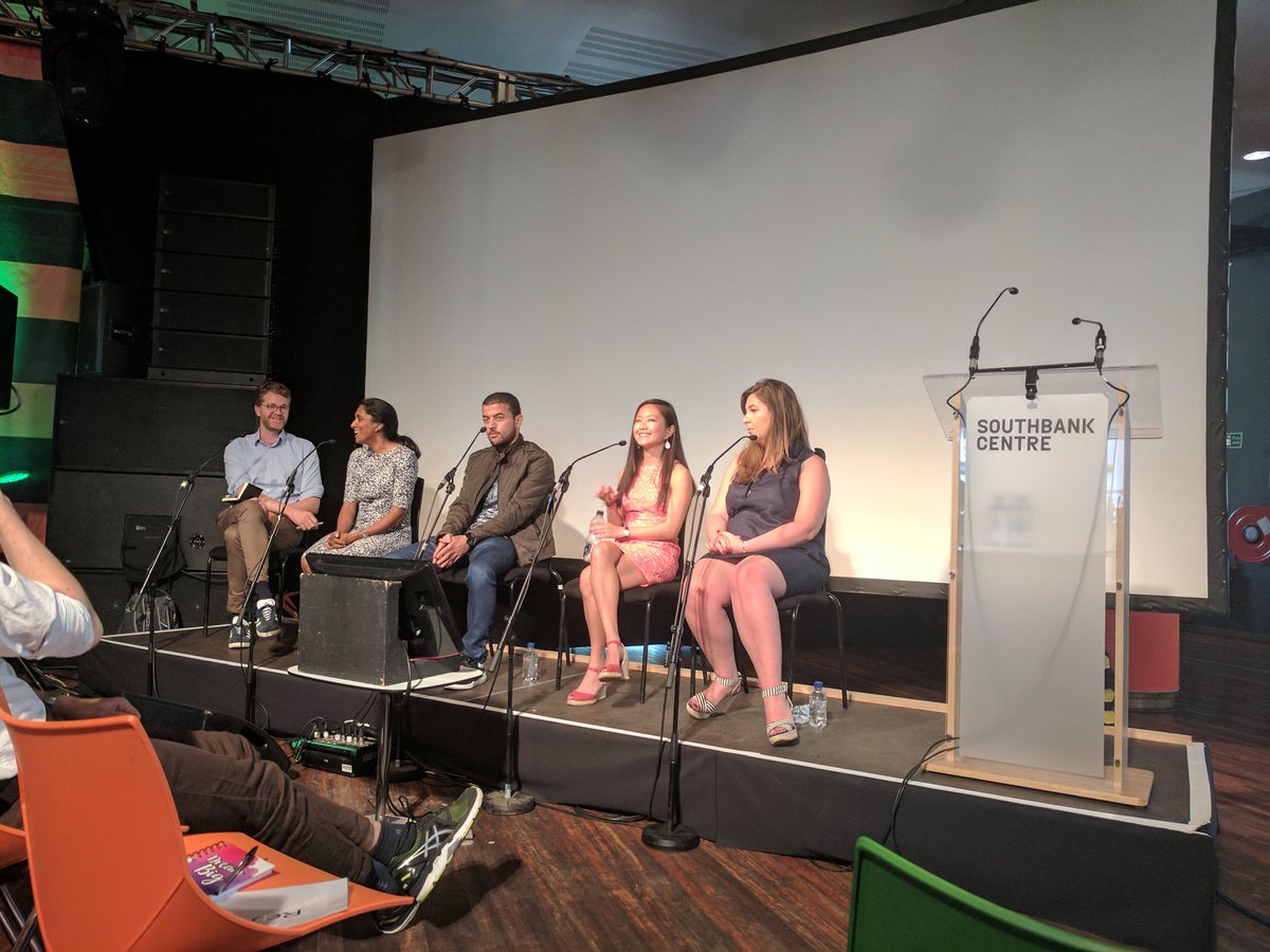 Empower Hack (@empowerhack) on Twitter photo Thanks to @amp_art_uk and <a href="/southbankcentre/">Southbank Centre</a> for inviting us to this refugee tech panel! #MeltdownFest
Do get in touch if you have any q's ✌️ Thanks to @amp_art_uk and <a href="/southbankcentre/">Southbank Centre</a> for inviting us to this refugee tech panel! #MeltdownFest
Do get in touch if you have any q's ✌️