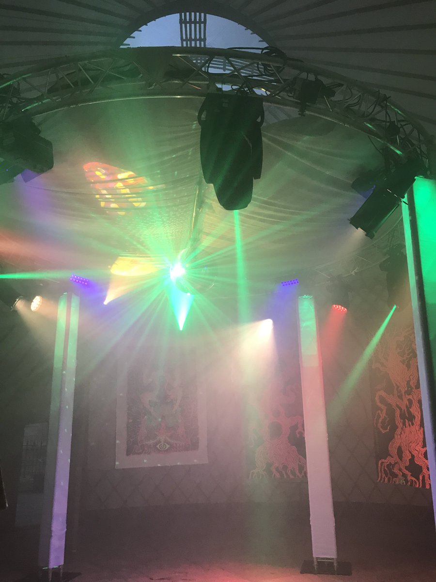 acousticmoonltd's tweet photo. AML delivered “the psychedelic temple” and numerous uplighters across the building for Royal Academy Lates - The Electric Forest. https://t.co/waQLV8pmrb