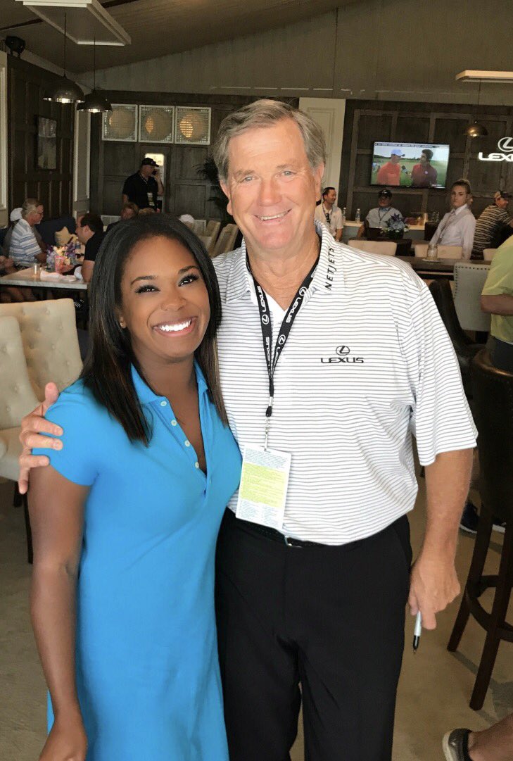 TheMelindaD's tweet photo. Hightlight of the @usopengolf: Meeting @JakeTrout at the @Lexus hospitality tent. #GOAT #PeterJacobsen https://t.co/zLzS6chuRD