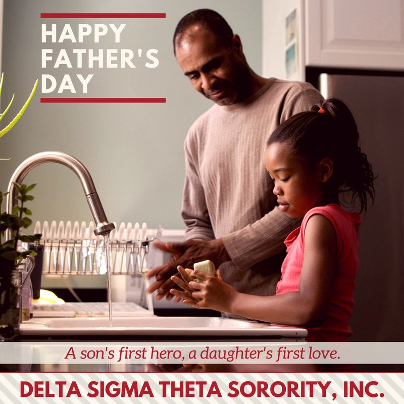 dstinc1913's tweet photo. Delta Sigma Theta Sorority, Inc. celebrates all of the dedicated fathers and father figures. Happy Father's Day! #DST1913 https://t.co/b7Msk1LsFA