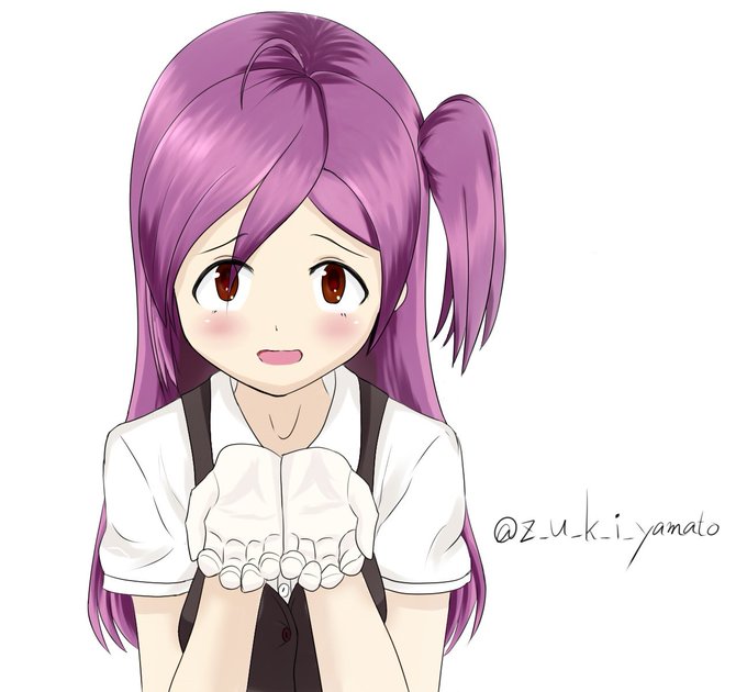 「紫髪 白いシャツ」のTwitter画像/イラスト(古い順)