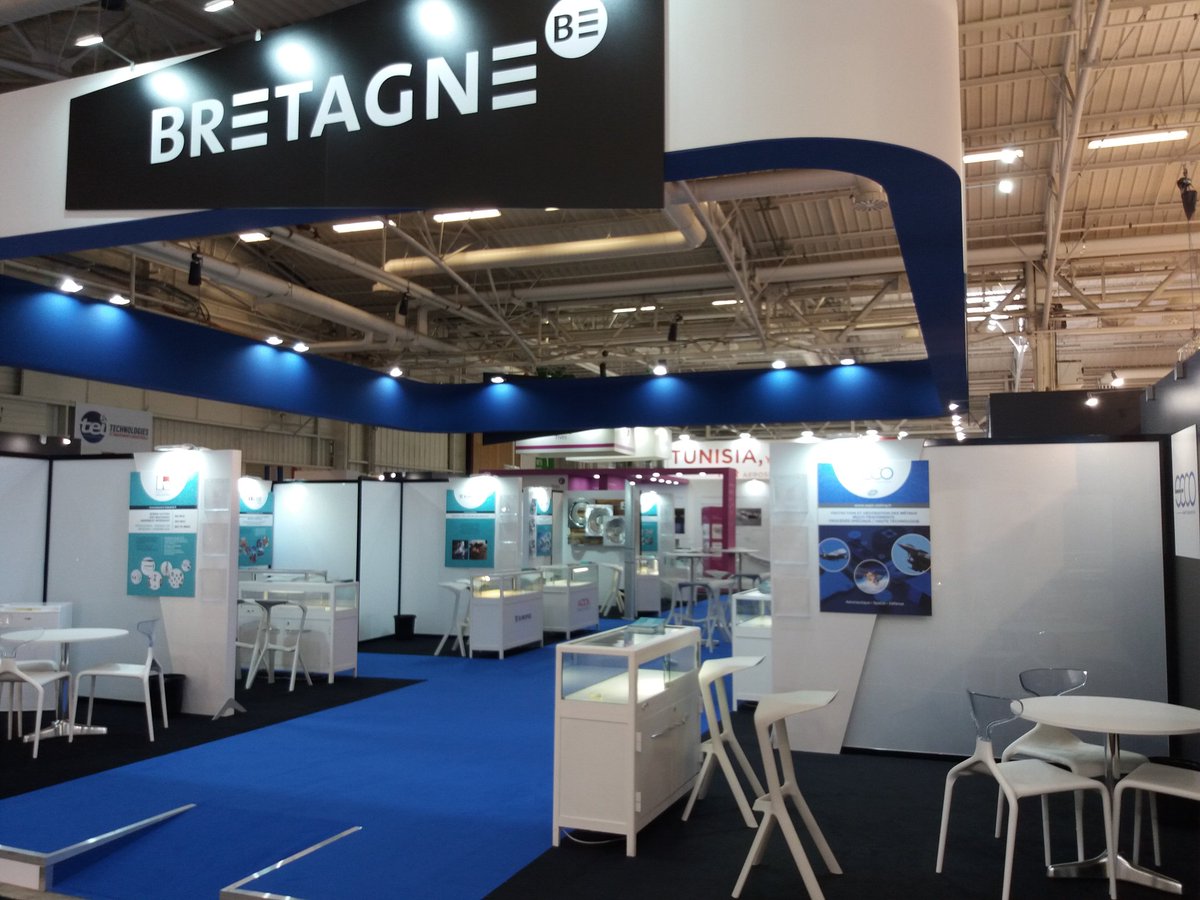 BretagneBDI's tweet photo. J-1 avant le @salondubourget 
Le pavillon Bretagne est prêt à vous accueillir Hall 2B - stand E32 ! https://t.co/ivCxeiNxR0
