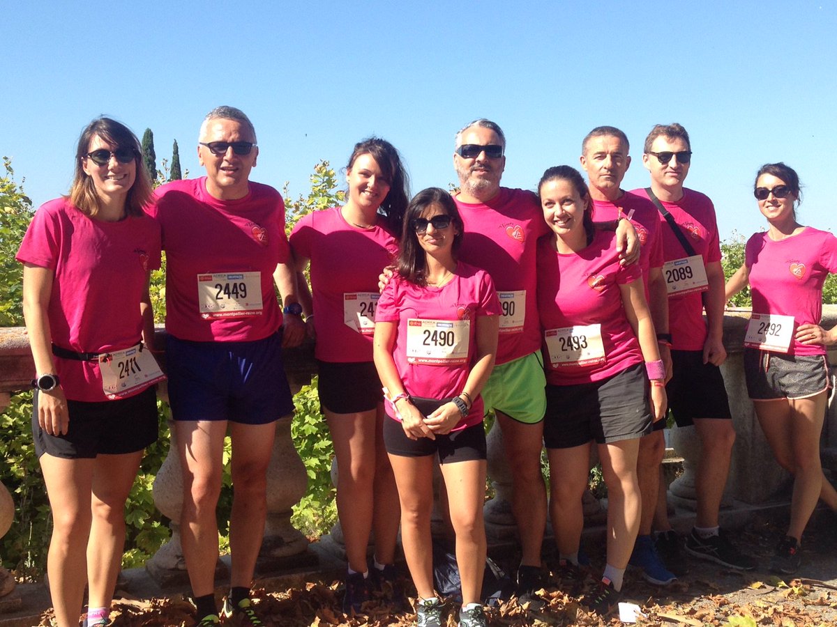 MichelScoto's tweet photo. La team d'uzes a du ❤👍@CaissepargneLR @MontpellReine #Cancer https://t.co/zFYVDLgi9b