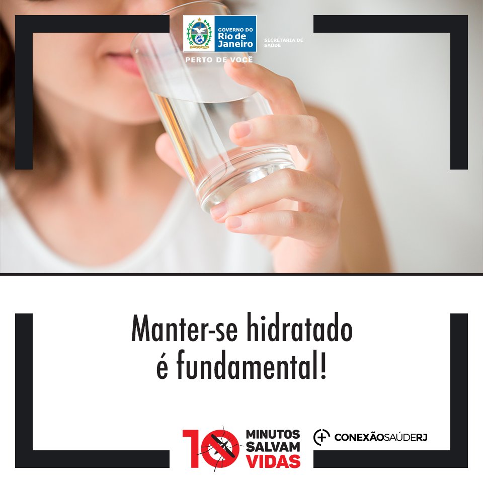 Beba bastante água! https://t.co/hbIO29FkrU