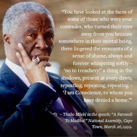 Happy Birthday to my hero, Mbeki. The best we had. You will remain our collective pride. 