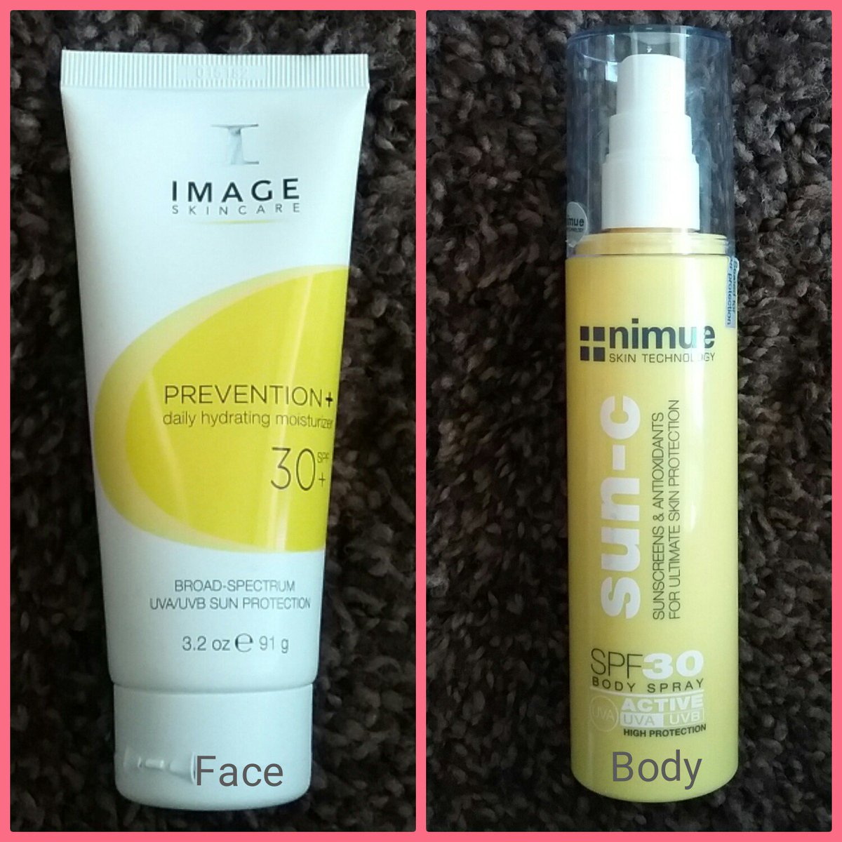 Its HOT HOT HOT out there guys make sure you use your sunscreen. Im using these two from <a href="/Nimueireland/">Nimue Skin Ireland</a>  and <a href="/imageskincareIE/">Image Skincare IE</a> @publicityloft