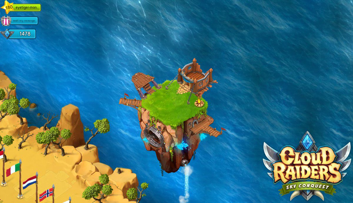 EyeAlbert's tweet photo. Haha! So far nobody has beat my #CloudRaiders defenses. Any tips? Find me by name eyetiger-mon. https://t.co/37Ivkx4Bja https://t.co/l2GHwennUP