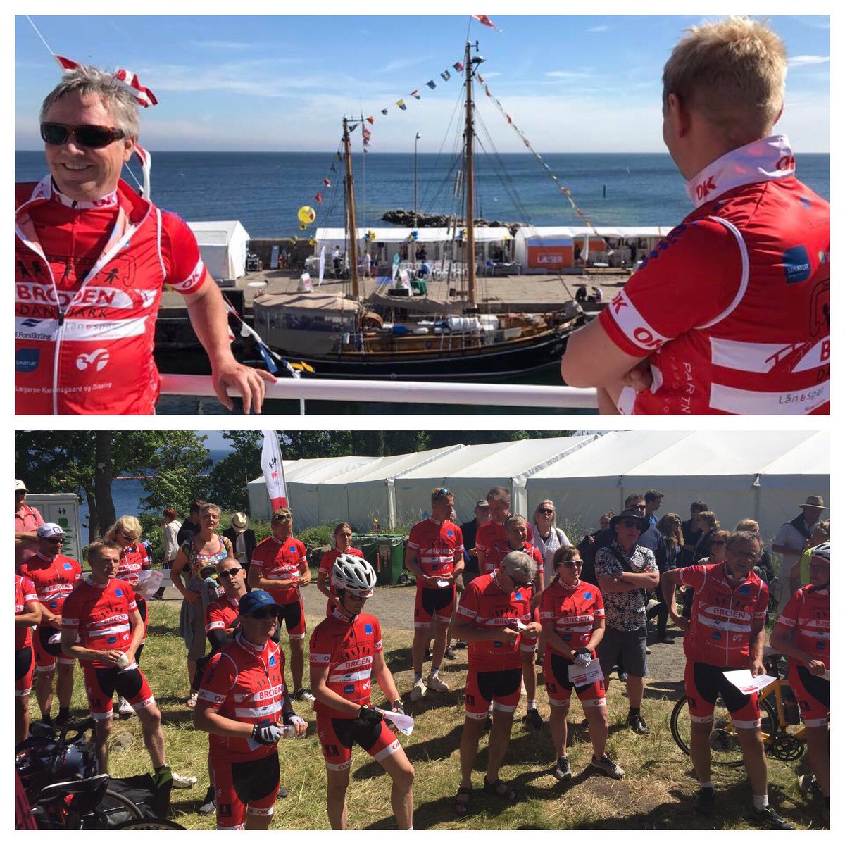 rammunator's tweet photo. Så er det lige om lidt, vi cykler fra #fmdk i smukke Allinge for @BroenDanmark ☀️🚴🏻😊#BROENDanmarkRundt https://t.co/boixmxEscu