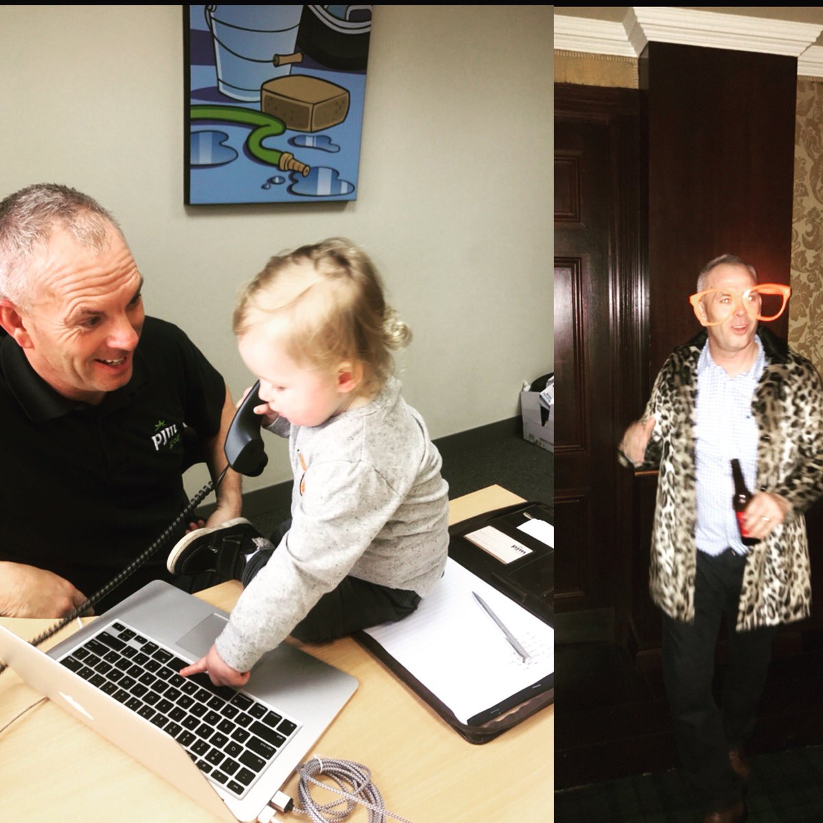 Charlmoore01's tweet image. The best dads get promoted to grandads 💙 #papaPaul #happyfathersday #love @paulmoorepjm