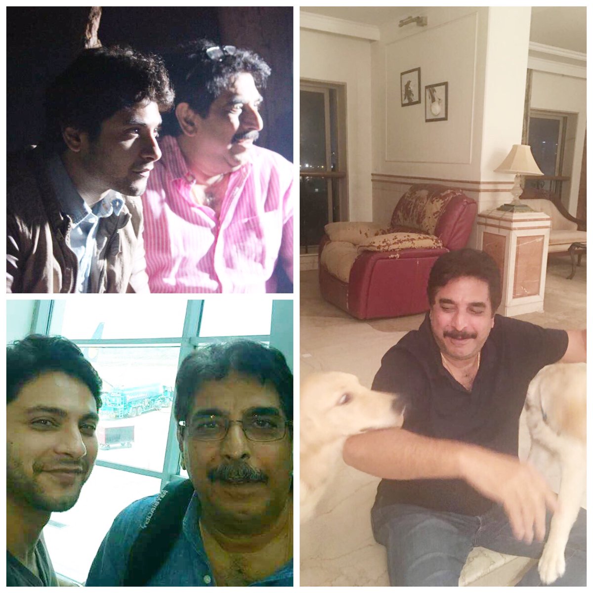mishal raheja and father