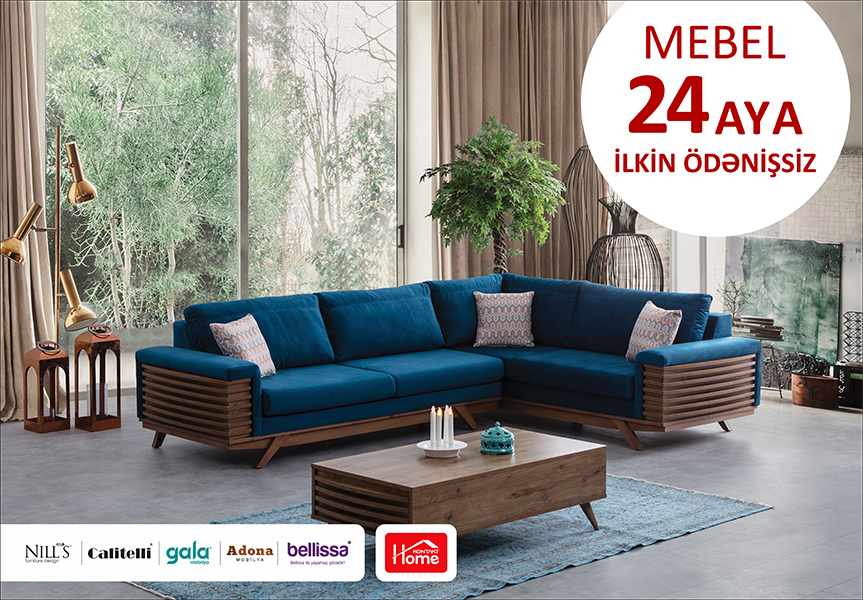 Bütün növ MEBELLƏR -İLKİN ÖDƏNİŞSİZ, həmçinin 24 ayadək hissə-hissə ödəməklə!
☎ Ətraflı: (012) 5330101