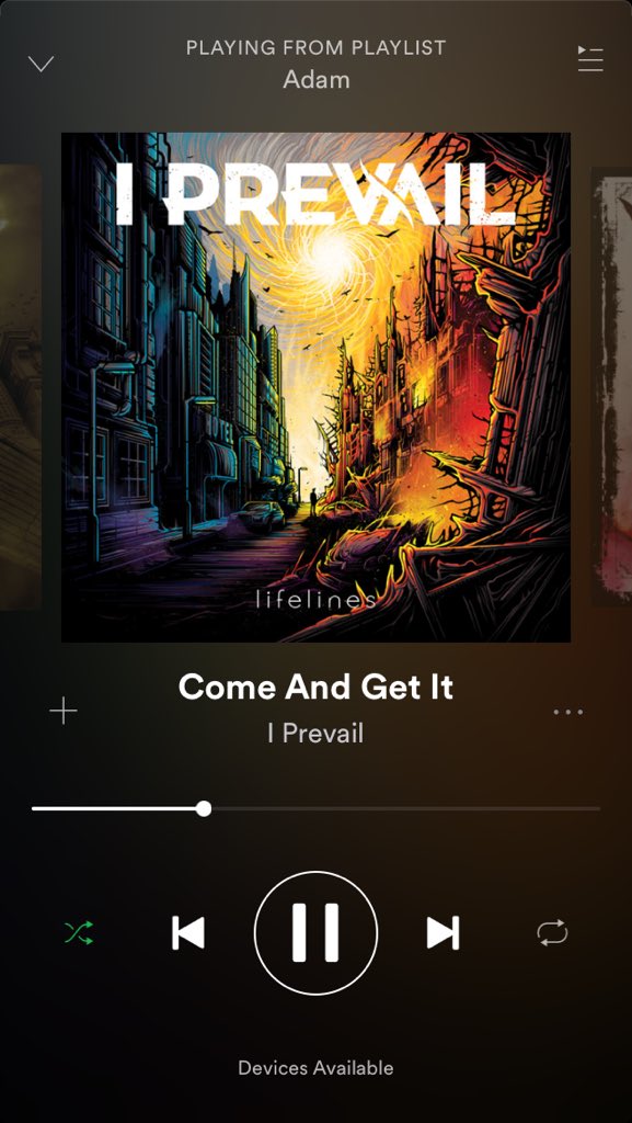 MadManAdam500's tweet photo. Can't stop listening to this!!!!! @IPrevailBand https://t.co/QWju2vxWaW