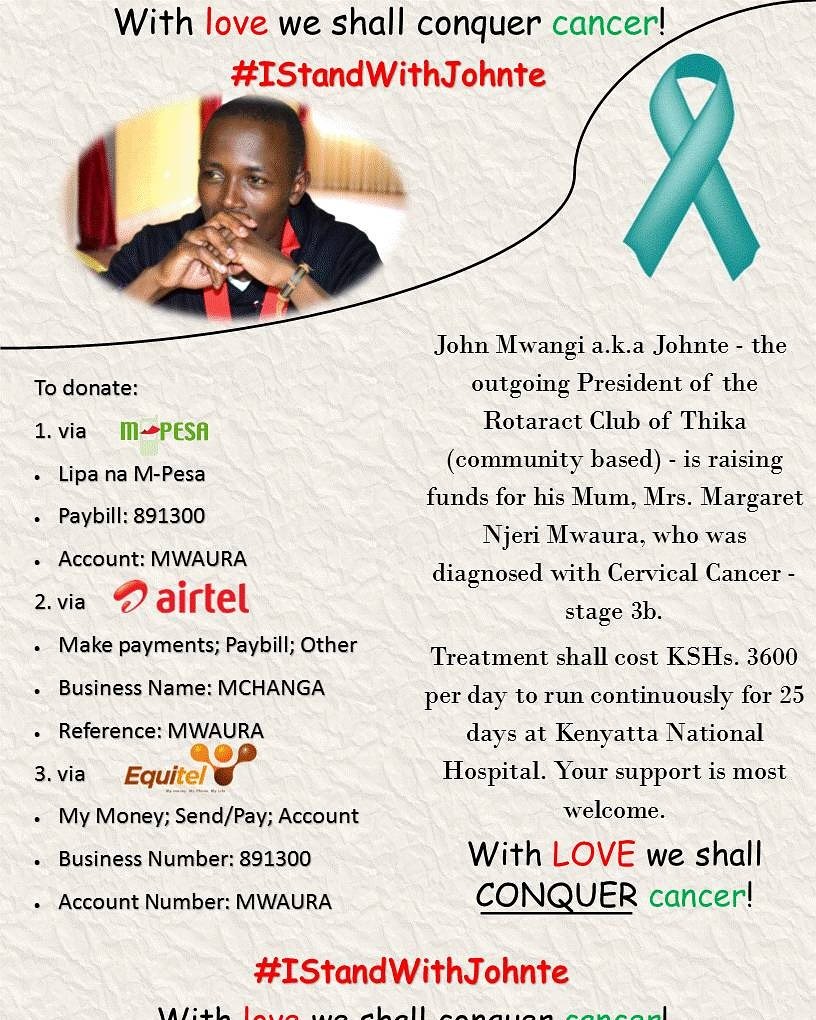 rotaractthika's tweet image. Friends Sunday hang out it here, see you at 5pm. Coconut grill hotel Thika 
#IStandWithJonhte
#Withloveweshallconquercancer
#rotaractfamily