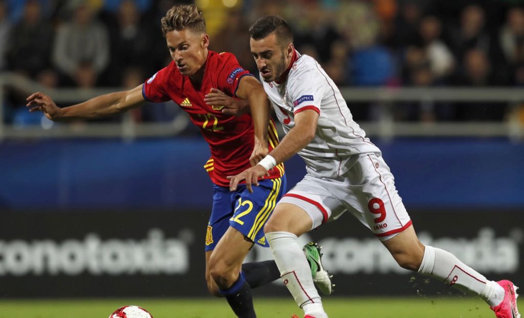 marcosllorente's tweet photo. No se puede empezar mejor el @UEFAUnder21 👌, pero queda mucho.
¡Vamos, @sefutbol! #APorLaQuinta 🇪🇸 https://t.co/3jvUO5kvH8