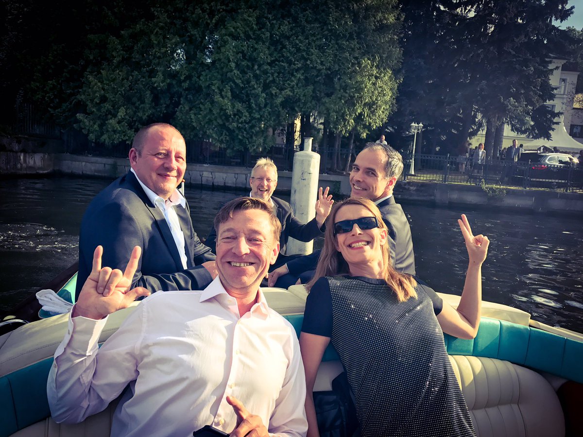 An Bord bei BERLIN SELECTED - that was fun! #boating @AUSSRGWNLCHBLN