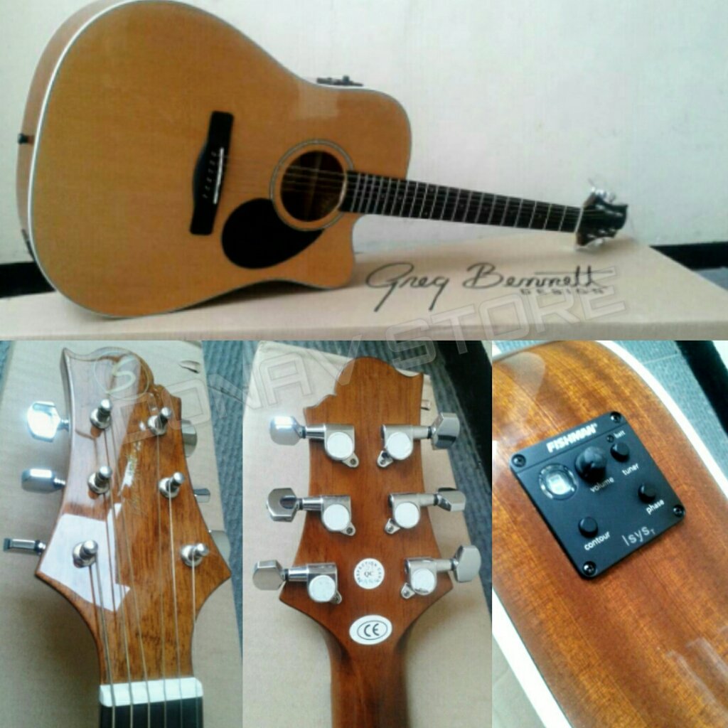 DonaVstore's tweet photo. Greg Bennet GD-70CE/N (Original &amp; New) | Preamp Fishman isys+ | 1jt 750rb Nett | Bonus Softcase | COD Jakarta https://t.co/UgGhaIUmwx
