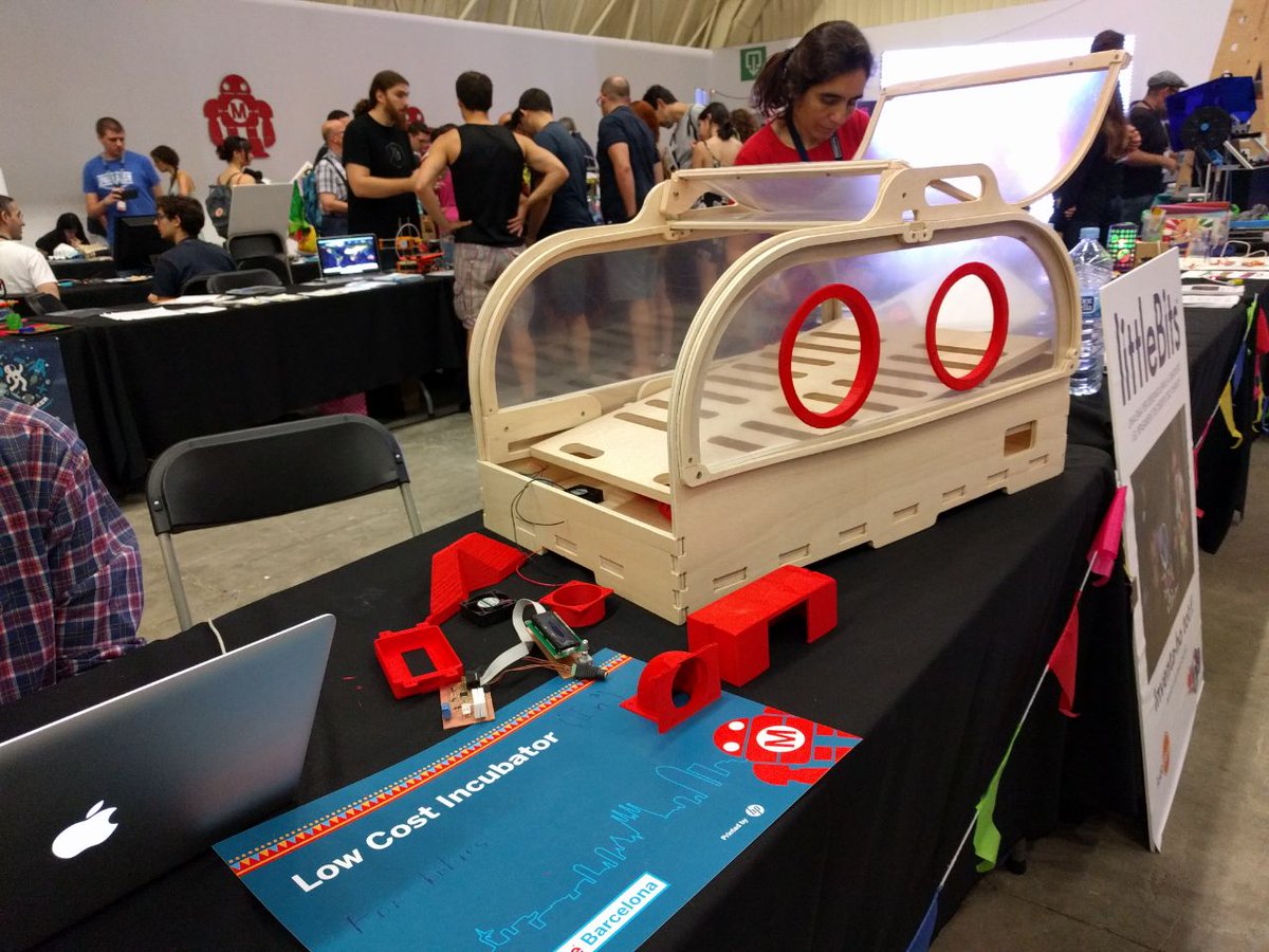 #In3 está en la #makerfairebcn de nuevo. ¡¡Gracias a todos por el interés y ganas de colaborar con el proyecto!!