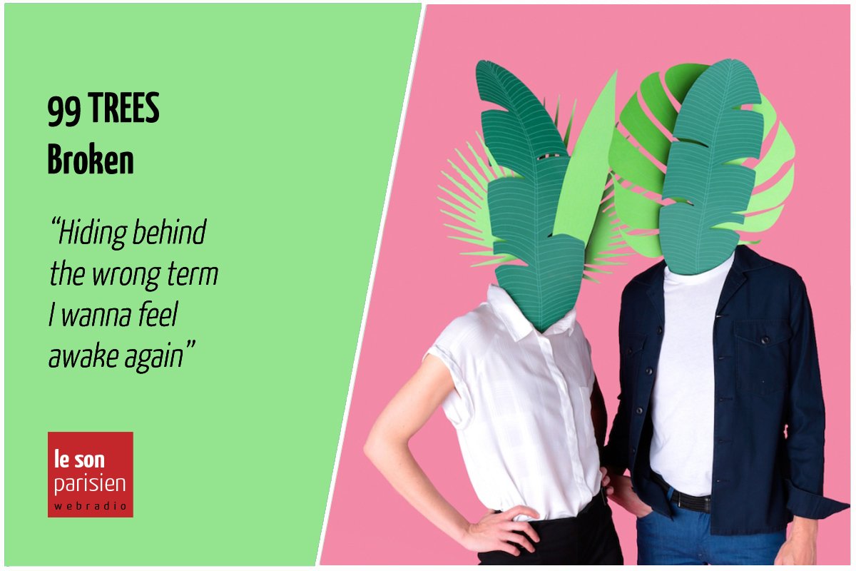 La vidéo de 'Broken' du duo parisien <a href="/99treesofficial/">99 Trees</a> : graphique, coloré, frais, pop et un brin psychédélique.
👉 lesonparisien.com/artistes/1374-…