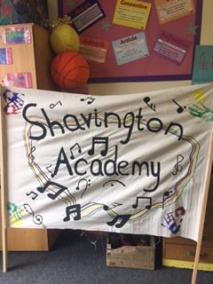 DramaShavington's tweet photo. Thank you to all the Year 8s who helped paint our banner on Friday! #creweoutloud #musicandpainting https://t.co/rmKEFT2M1z