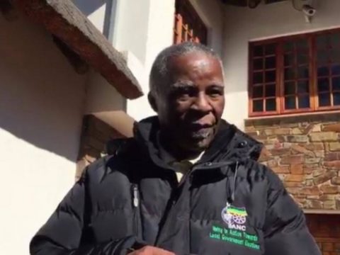 Happy 75th birthday to former president thabo mbeki!! 