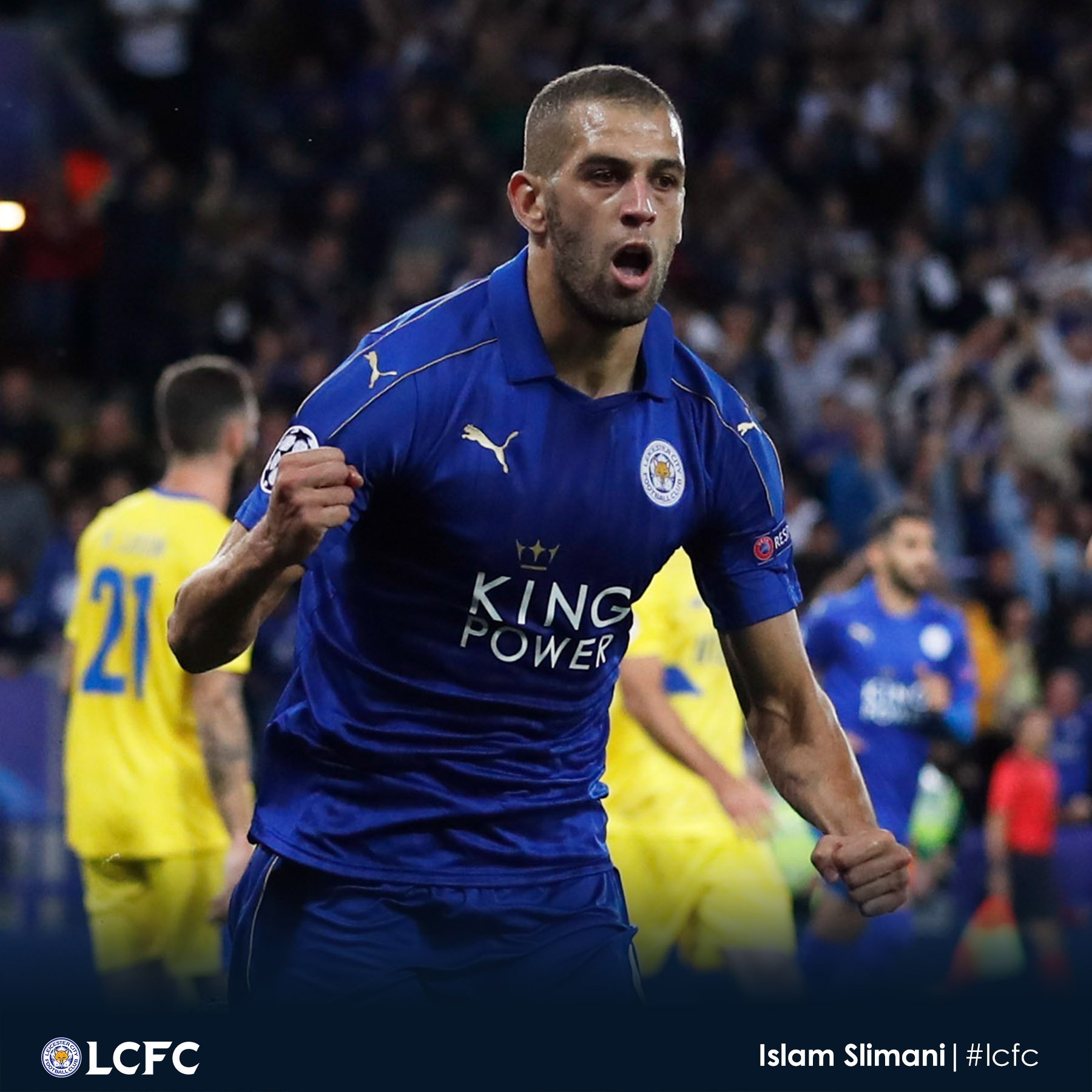 Happy Birthday Islam Slimani. i hope you will stay with us 