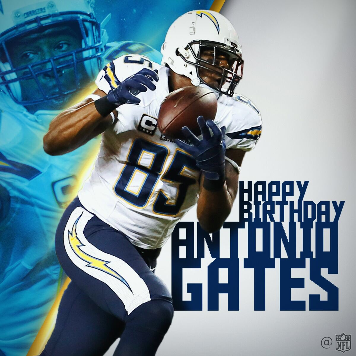 Happy Birthday to star, Antonio Gates 