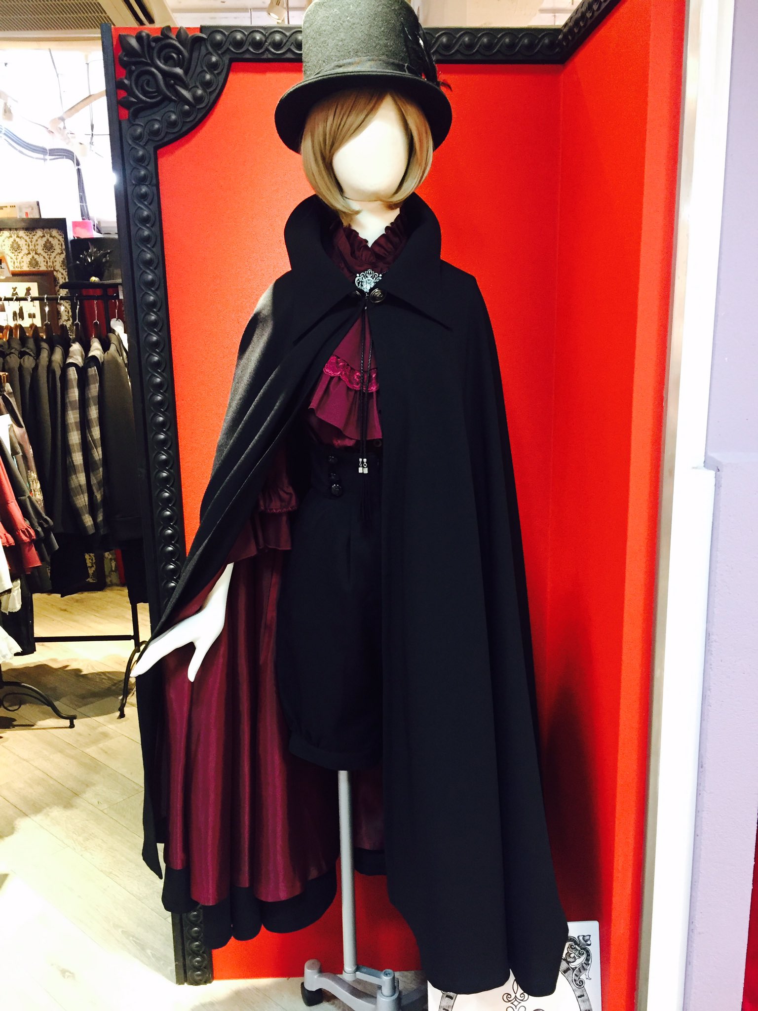 期間限定セール中!】魔術師マント風ポンチョコート(MIHO MATSUDA