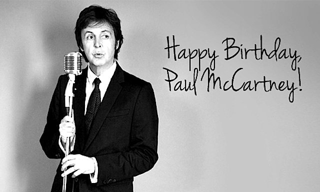 Happy 75th Birthday to Paul McCartney!!! 