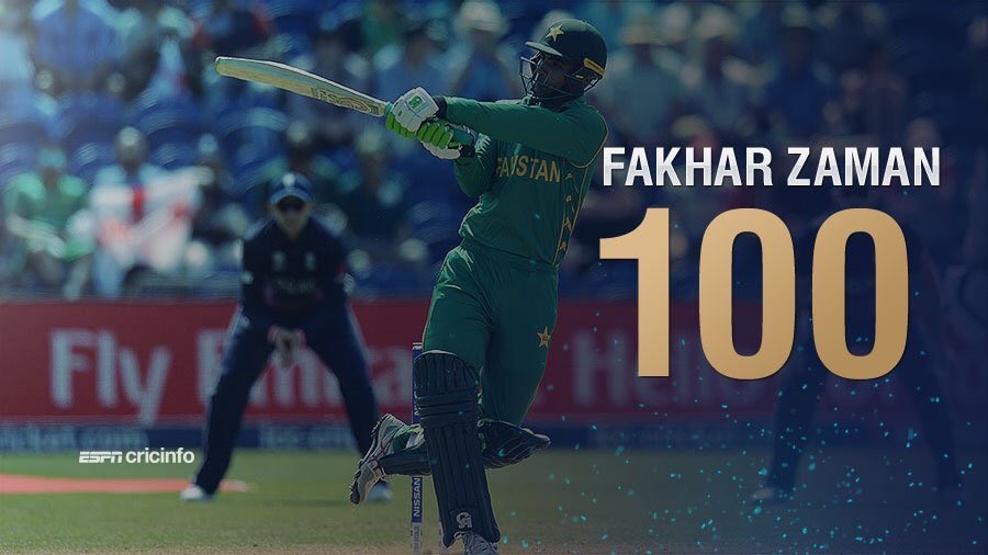 junaidmuhammadd's tweet photo. Take a bow, Fakhar Zaman! 
0-42: 57 balls
43-100: 35 balls 
https://t.co/nhZBWO1jiw #INDvPAK #CT17 @ESPNcricinfo https://t.co/MG3wkMR5fP