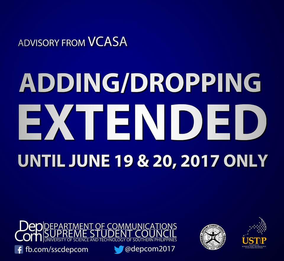 MAPSES2k17's tweet photo. Due to recent holidays in our city and our country, we are extending Adding/Dropping until June 19 &amp; 20, 2017 only. https://t.co/YmL16YT21E