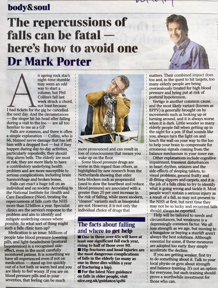 MaggyPigott's tweet image. #Falls cost #NHS £2billion+  pa
#Dance reduces them up to 55% -research @Dance_to_Health
#Strength,#balance,fun 📈
@onedanceuk @DrAnnaDixon