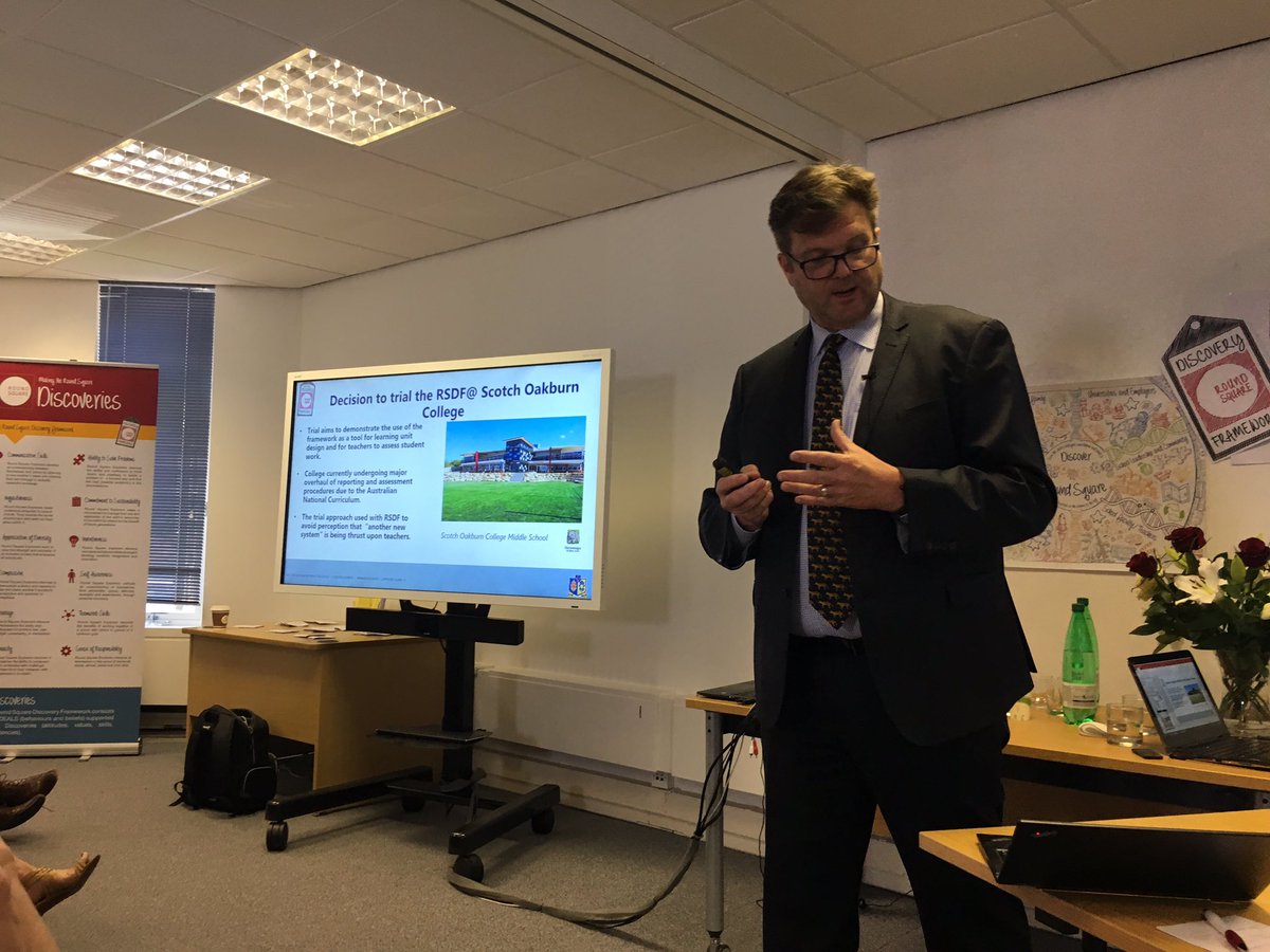 rdfglobaled's tweet image. @scotchoakburn Stuart Walls presents at the @r0undsquare workshop in Windsor on #rsdiscoveryframework - a great example using the RSDF
