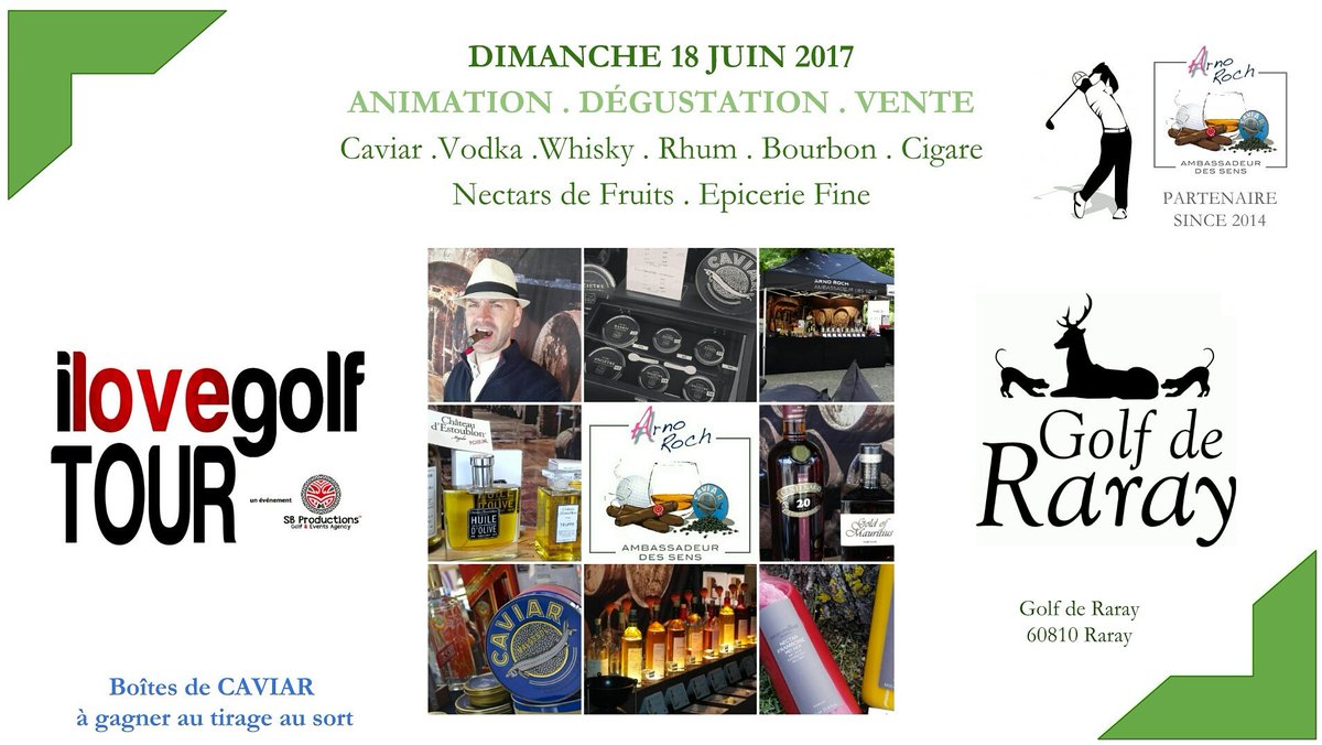 ArnoRoch's tweet photo. PARTENAIRE #ilovegoltour
#golf⛳️ #raray #ambassadeurdessens https://t.co/Cw8Kjuhyjw