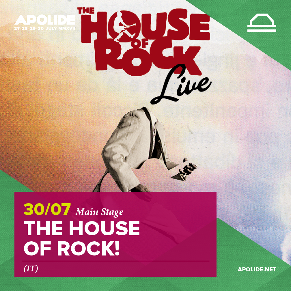 apolidefestival's tweet photo. Robbo Bovolenta e la sua @HouseOfRockTO approdano sul main stage di #apolidefestival17 la domenica > https://t.co/11dtnD1CPk https://t.co/3UFX4b6tTt