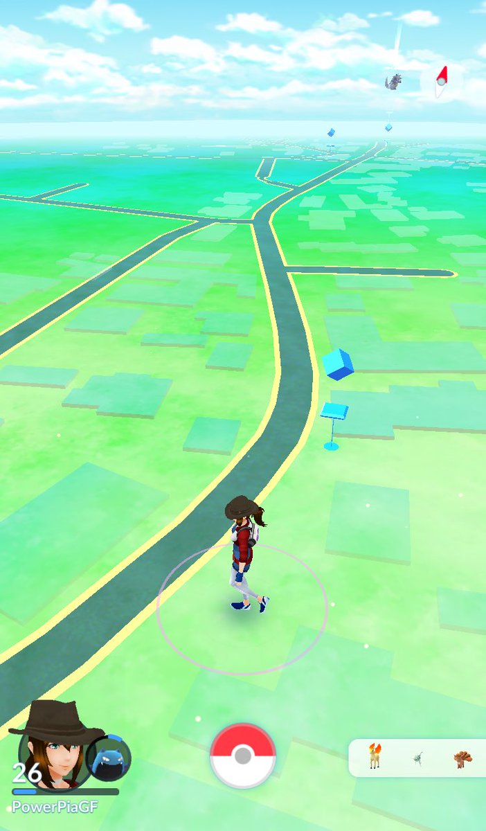 PowerPiaGF's tweet photo. Weiter geht's! Event noch mal nutzen. Die Arena da hinten will ich mir holen 😁 #PokemonGoDe #PokemonGo #pokemongoger #TeamMystic https://t.co/ImySzNyt5m