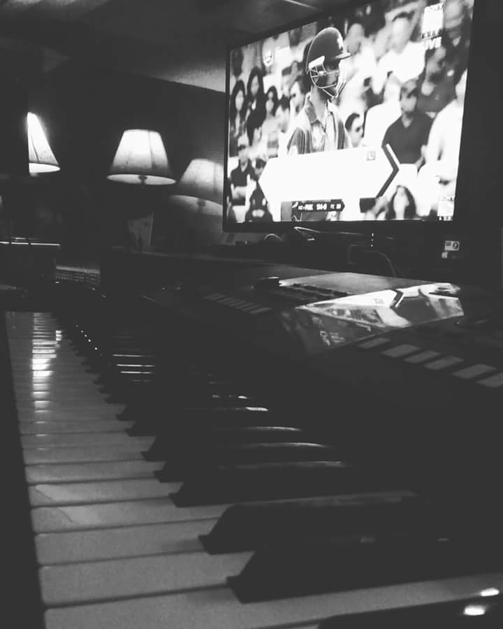 #studio #dim_lights #match #best_buddies #icc2017 #keyboard