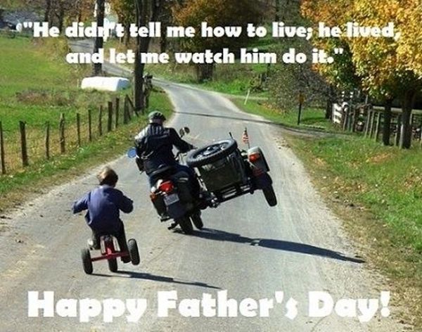 Take Your Kid For A Ride And Have A Happy Father's Day