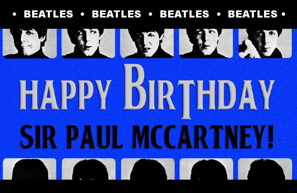 Happy 75th Birthday Today To Paul McCartney! 