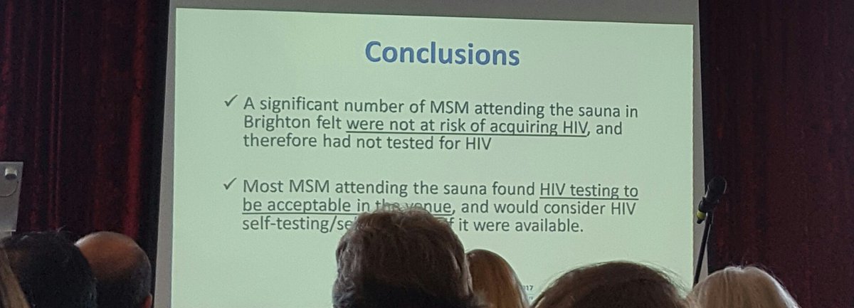durbaraha's tweet photo. #bashh2017 #bashh17 #hivselftesting an important option for hard to reach msm population @mugecevik https://t.co/sPL900R2Lq