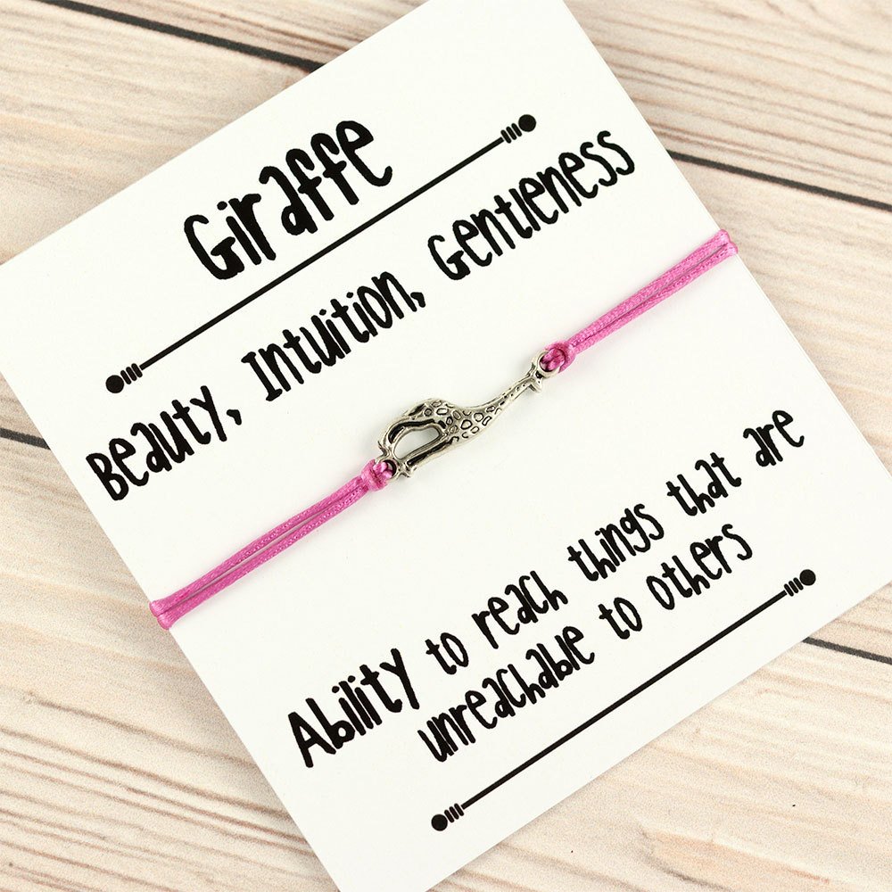 WORDSwithCHARM's tweet photo. Giraffe charm Bracelet Gift card - Positive vibes - Inspiratio… https://t.co/Sz4QibeXno #WomenInBiz #BraceletMessage https://t.co/XOSgjaiMtH