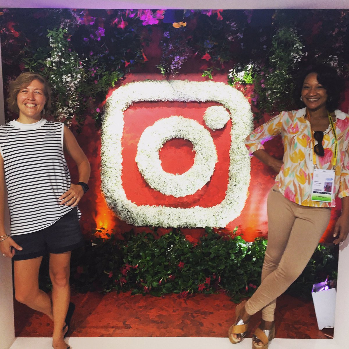 LiziHamer's tweet photo. At @Cannes_Lions I'm talking to women who have #CannesDo attitudes. Meet @debolzie who's rocking the #Nigerian industry. #SeeItBeIt https://t.co/gxIxl302Ml