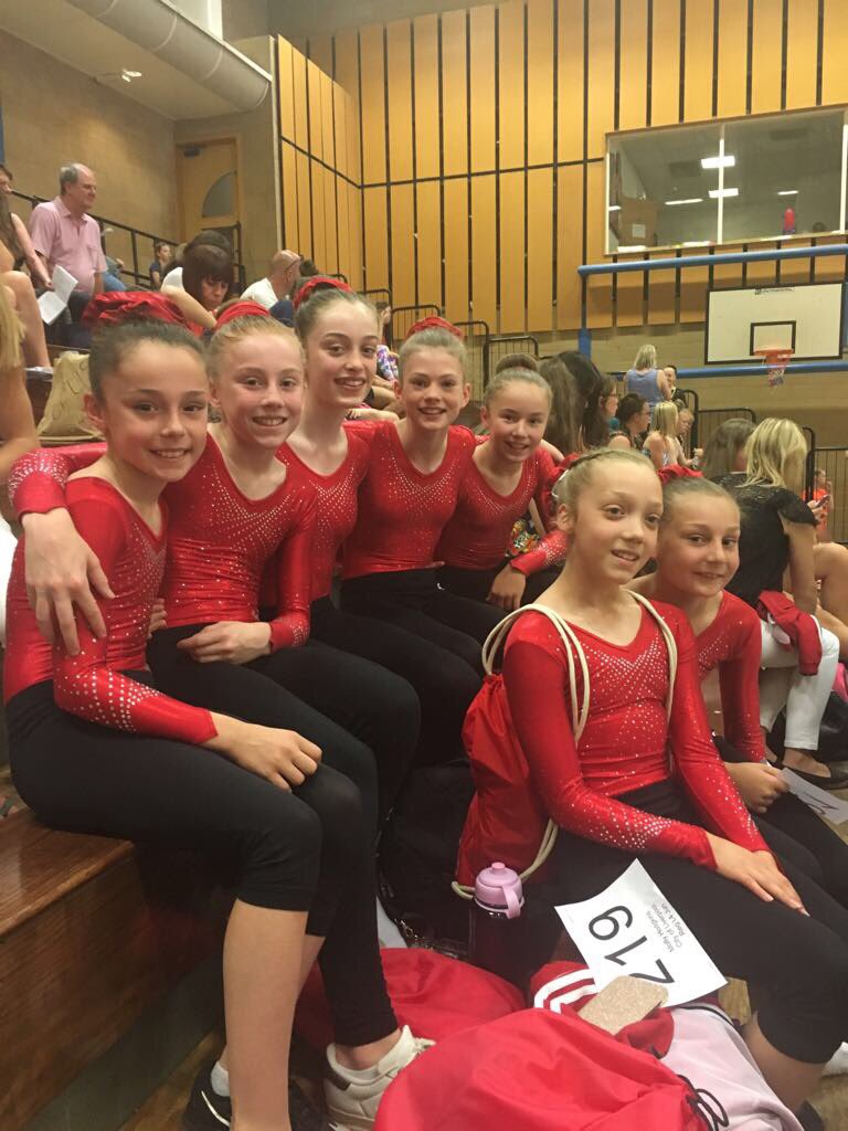 PaulineCoxy's tweet photo. #squad #gymnastics #nwopen @LiverpoolGym https://t.co/TXgYgsSn7m