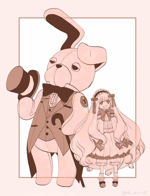発掘した昔の創作絵塗って遊んでた④ 