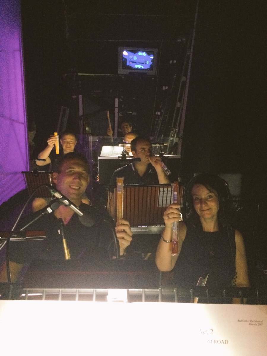 Last day of BAD GIRLS with <a href="/Seedtime17/">Seedtime'17</a> and the band are well equipped with ice lolllies thanks to <a href="/MatthewshawShaw/">Matthew Shaw</a> #hottheatre ☀️ ☀️