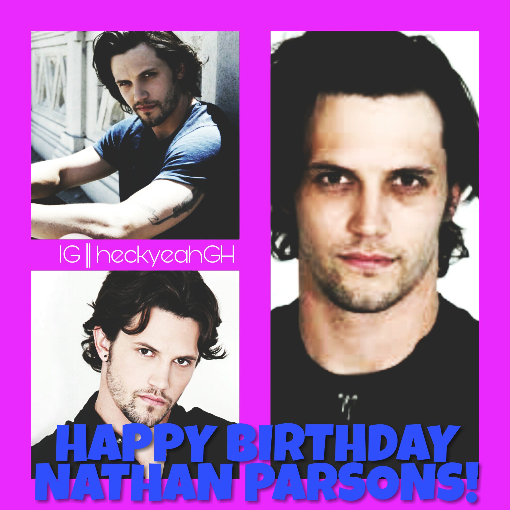 Happy Birthday, Nathan Parsons!             