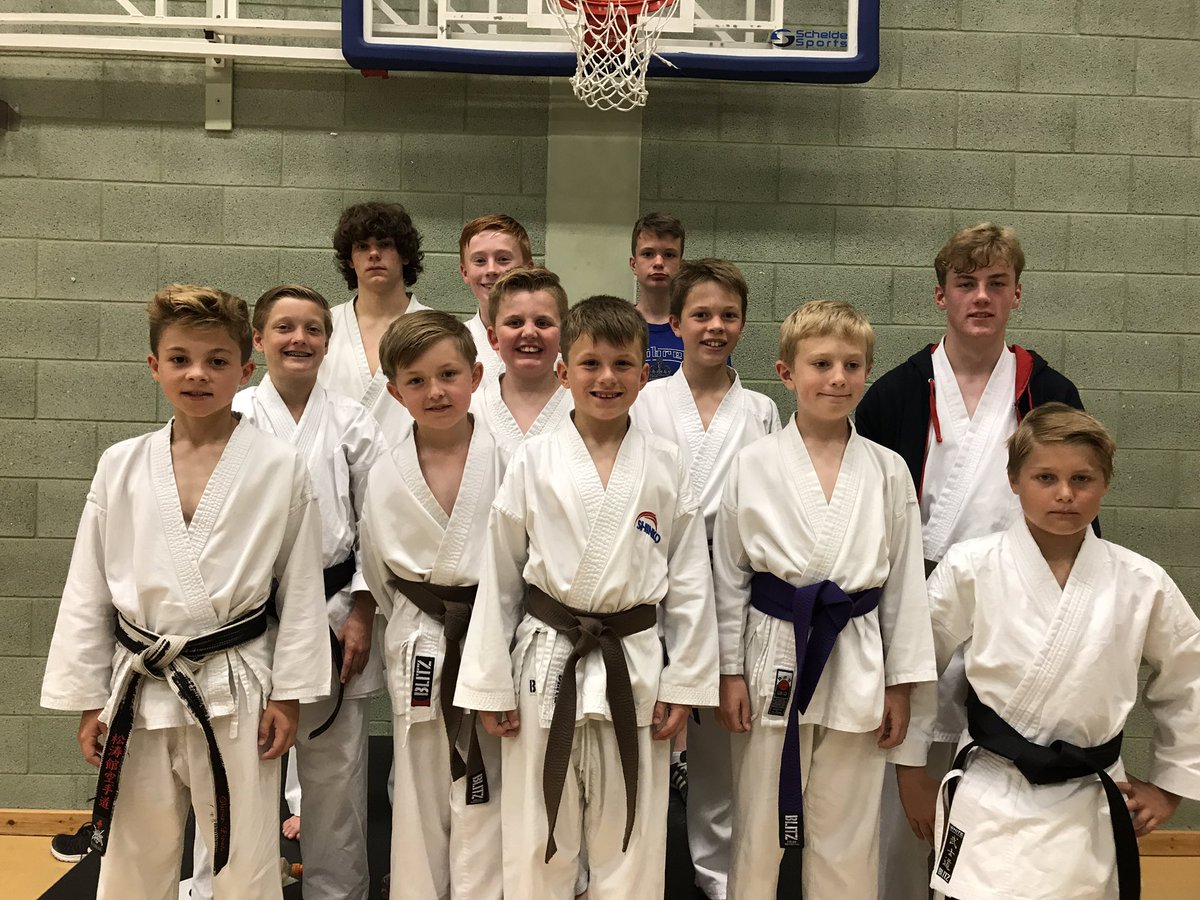 ShinkoKarate's tweet photo. Shinko Karate squad at the Sunderland Championships today. Well done everyone, we were very impressed with all your performances https://t.co/6qMevEAYGt