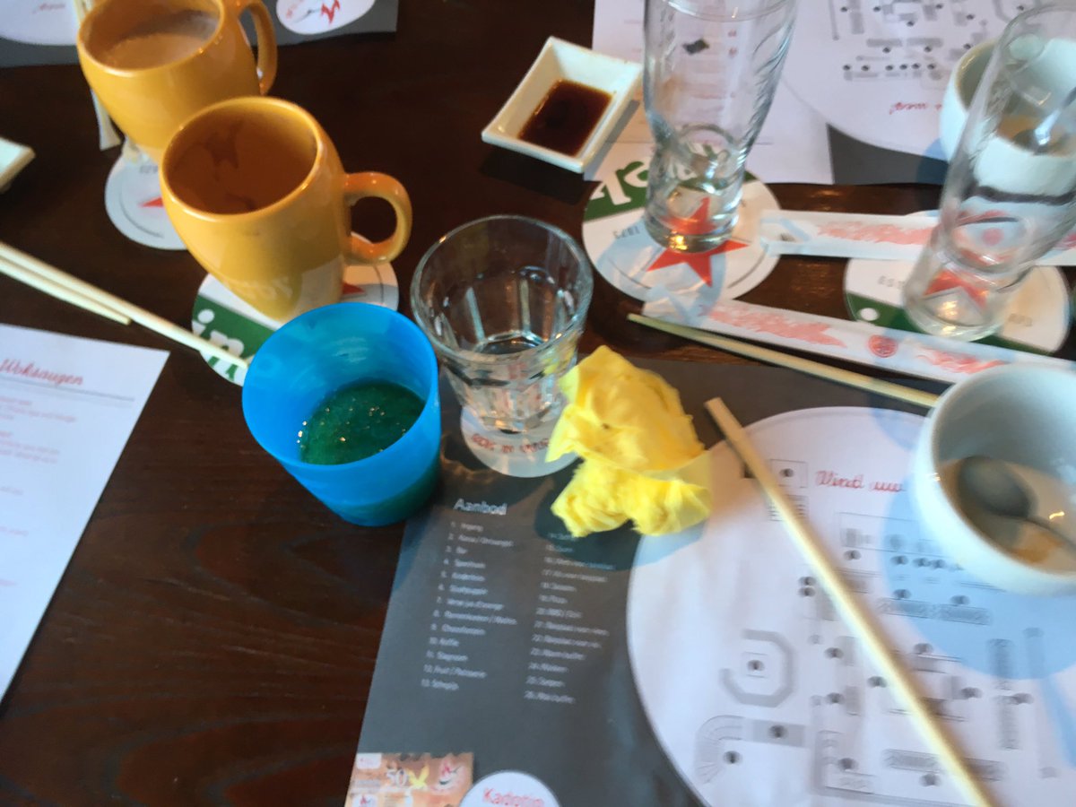 AlexGovers's tweet image. We hebben gewokt in een wok restaurant.