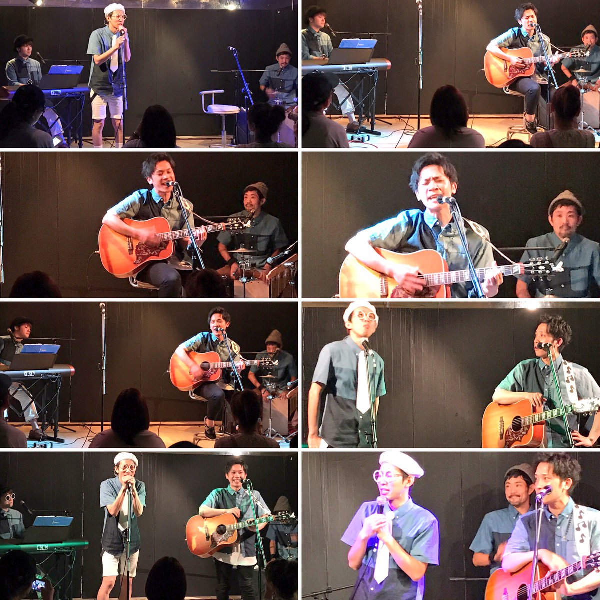 yasuko_0617's tweet photo. 6/18 #加藤幸三 &amp; #ばんどええど 
#ハッピースリーマンツアー 🎶
in #B_THREE ✨

ツアー初日楽しかったし、感動した😆
いっぱい話せたし、写真も撮ってもらえて、ばんどええどのデモCDも貰えて、嬉しかった😊💕🎶 https://t.co/4vNOQdExnj